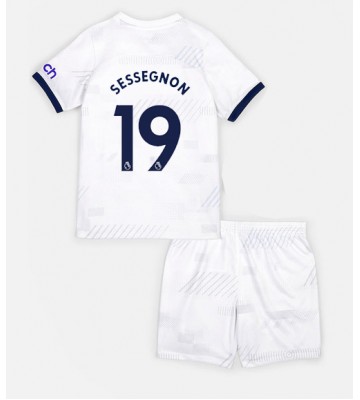 Tottenham Hotspur Ryan Sessegnon #19 Koszulka Podstawowych Dziecięca 2023-24 Krótki Rękaw (+ Krótkie spodenki)
